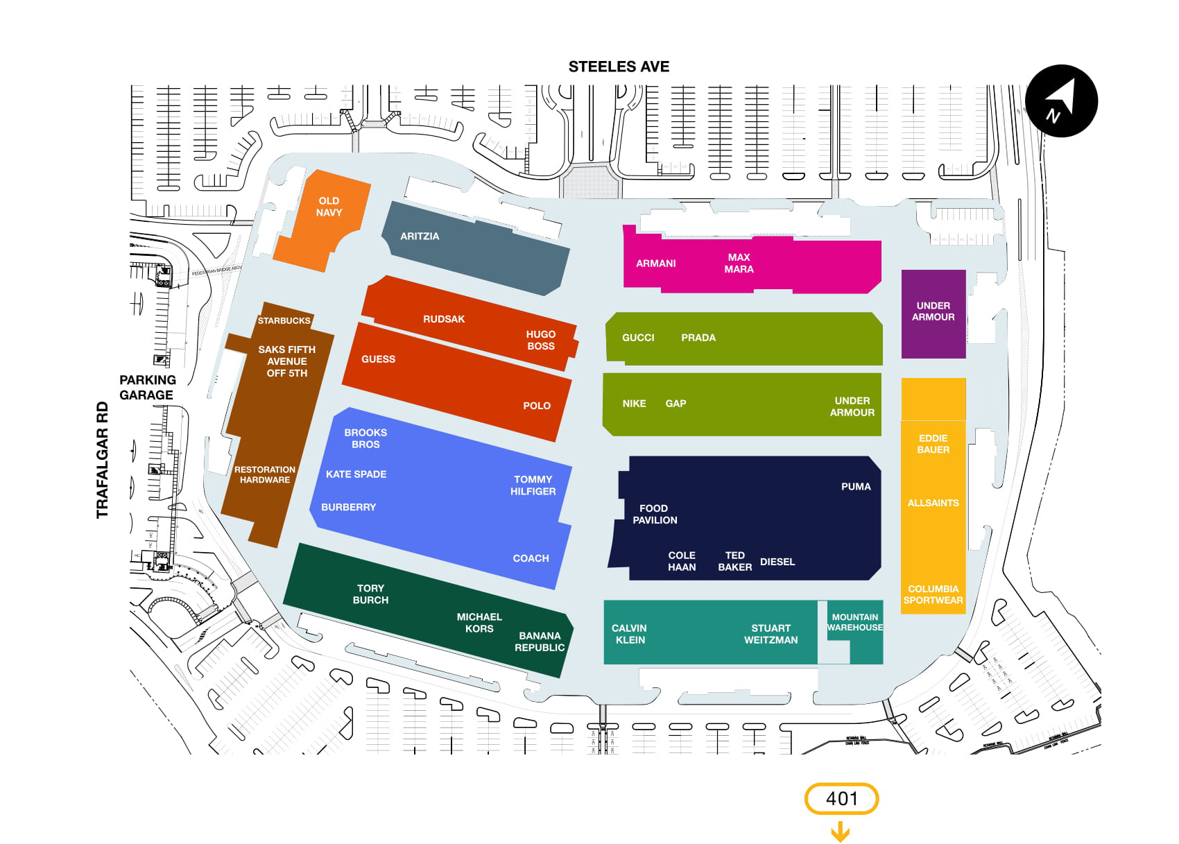 Toronto Premium Outlets ON SmartCentres   TORONTO PREMIUM OUTLET FALL2019 1 